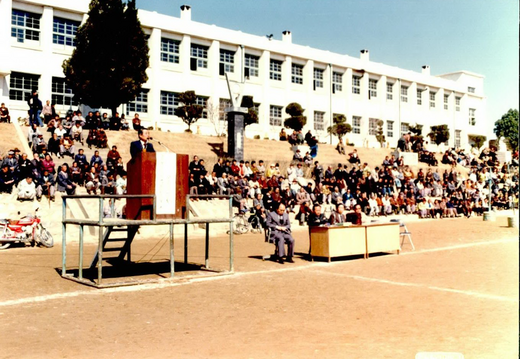 p008866 1981.3.25 제11대 국회의원선거 후보자들의 합동 연설-005