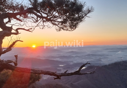 감악산겨울